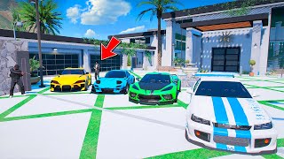 Cazarrecompensas Saquean Mi garage de Carros  Gta 5 Roleplay [upl. by Assillam]