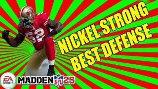 Madden 25 quot EDGE BLITZ  BEST DEFENSE quot NICKEL STRONG  Madden NFL 25 Defense Tips [upl. by Modnar840]