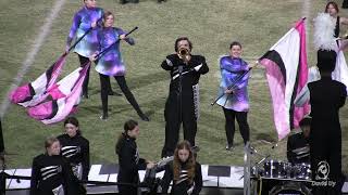 Rockingham County High School Marching Band at Northwest Guilford High School 10282023 [upl. by Relyhs]