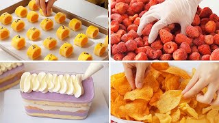 ASMR Yummy Food Cooking Compilation 1 Easy Creative Recipe  Cake Story Tiktok ASMR Cooking [upl. by Jolenta]