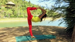 Natarajasana for advanced  the Lord of the dance pose [upl. by Ahsauqram]