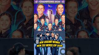 New Zealand Womens Won T20 World Cup 2024 [upl. by Nereids]