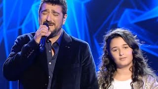 Antonio Orozco ft Rocío quotMi Héroequot – Final  La Voz Kids 2017 [upl. by Aleacem]