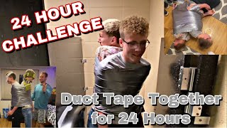 DUCT TAPED TOGETHER FOR 24 HOURS Rated XMas Calendar 2019 Day 8 [upl. by Svend]