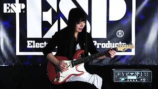 ESP Guitars SNAPPER Fujioka Custom Demonstration by 藤岡幹大Mikio Fujioka [upl. by Goode152]