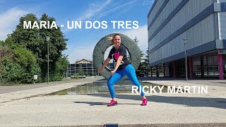 UN DOS TRES MARIA l RICKY MARTIN l ZUMBA [upl. by Anauqcaj]