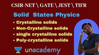 single crystalline Polycrystalline solidsCrystalline solidscrystal structureHindiPOTENTIAL G [upl. by Vento]