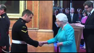 Paratrooper Awarded Victoria Cross by The Queen  Forces TV [upl. by Borg]