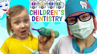 Dentist Song Spanish Version  Canciones Infantiles con Alex y Nastya [upl. by Eikcaj]