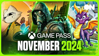 Even More NEW Xbox Game Pass Games in November 2024 [upl. by Ynnavoeg]