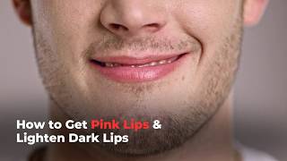 How to Get Naturally Pink Lips  Lighten Dark Lips Fast [upl. by Andrea]