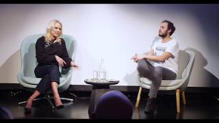 Srećko Horvat in conversation with Pamela Anderson March 29 2019 Denmark  DiEM25 [upl. by Strickman]