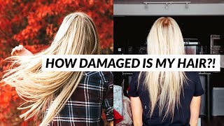 First time in 4 YEARS Taking Out Hair Extensions HAIR LOSS STORY Damage amp results [upl. by Cristina]