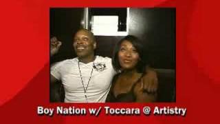 Toccara Jones at Artistry w Boy Nation [upl. by Aitital799]