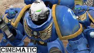 Ultramarines vs Death Guard  Unification Mod  Warhammer 40k Dawn of War Soulstorm [upl. by Aynod166]