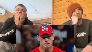 John Cena Announces His Retirement REACTION… WWE Money In The Bank 2024 [upl. by Rea]