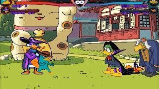 Mugen  Agent P amp Darkwing Duck Vs Count Duckula amp Daffy Duck Request [upl. by Brogle]