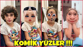 ELİF SNAPCHAT YÜZLERİNİ DENEDİ  KOMİK YÜZLER VE PELİNSU بابا جاب لي بالون  جنى مقداد  طيور بيبي [upl. by Alih19]