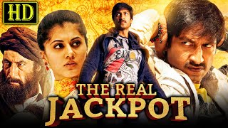 The Real Jackpot Sahasam South Action Hindi Dubbed Movie  Gopichand Taapsee Pannu Ali [upl. by Axe101]