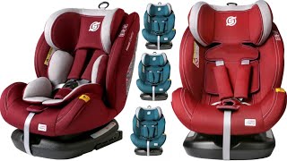 How to install AY519A Falcon ISOFIX Car Seat baby falcon [upl. by Noeled]