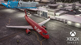 4K  ICELAND  Landing Akureyri  Xbox series X  Microsoft Flight Simulator 2020 [upl. by Novets60]