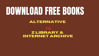 Download Latest Books and Articles for free Alternative to Z Library and Internet Archive [upl. by Partridge]