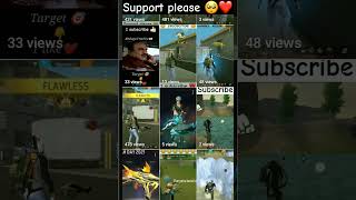 Support please guys ❤️🙏🏻 shorts trending freefire [upl. by Eniamerej]