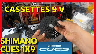 UNBOXING SHIMANO CUES 1x9 VELOCIDADES [upl. by Durnan]