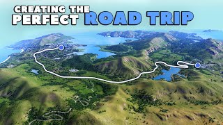 Creating the Perfect Road Trip  Cities Skylines Oceania 34 [upl. by Aissatsan420]