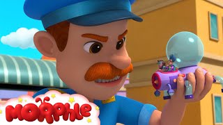 The Shrinking Bandits  Morphle 3D  Learn ABC 123  Fun Cartoons  Moonbug Kids [upl. by Eelitan477]