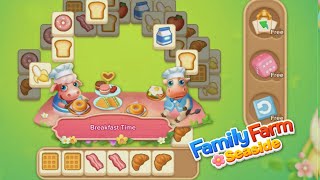 Family Farm Seaside Breakfast Time activity Mahjong [upl. by Asiela112]