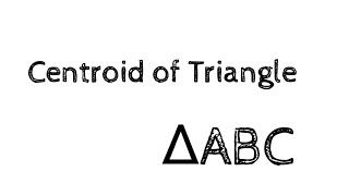 centroid of Triangle class 10 mathematics  CBSE In TamilSIMPLIFYEVERYTHING5550 [upl. by Small]