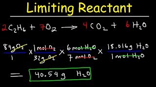 Limiting Reactant Practice Problems [upl. by Ennoid]