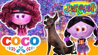 AmIgUiS en el MuNdO de CoCo La pelÍcula TieRRa DE LOS MuerTos 💀  Juguetes Fantásticos [upl. by Daniela507]