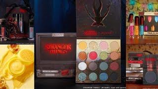 NewStranger Things x ColourPop CollectionColourpop Cosmetics xStranger ThingsNew Makeup Releases [upl. by Missak345]