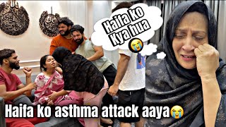 Haifa ko asthma attack aaya  prank on Nazma mummy  Haifa’s vlog  fokats174 [upl. by Malonis]