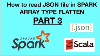 How to read JSON Data  ARRAY Type of JSON Data FLATTENING [upl. by Tavia292]