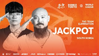 JackPot 🇰🇷 I GRAND BEATBOX BATTLE 2023 WORLD LEAGUE I Tag Team Elimination [upl. by Jordanna638]