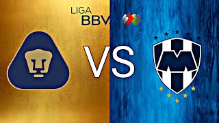 PUMAS VS RAYADOS AMISTOSO LIGA MX [upl. by Azile]