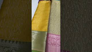 Below 1000 semi kanchi silk sarees kanchi silk sarees Saree full grand work [upl. by Rosenquist]