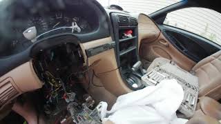 95 Mustang Steering column removal pt 3 [upl. by Aronoff]