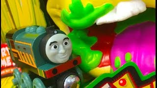 Thomas amp Friends PORTER Wooden Railway Toy Train Review By Mattel Fisher Price Character Friday [upl. by Christina]