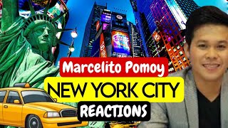 MARCELITO POMOY sings The Prayer  Random New York City Stranger Reactions [upl. by Efar]