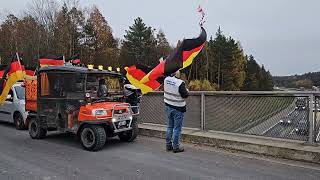 07112024 Brückenleuchten A7 zwischen Bad Brückenau und Oberthulba [upl. by Iadrahc]