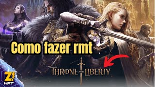 Como fazer RMT no Throne and Liberty [upl. by Leirum]