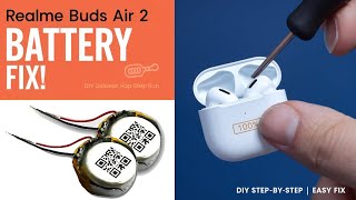 Earbuds battery kaise change kare “Realme Buds Air 2 Battery Replacement  StepbyStep DIY Guide” [upl. by Ike22]