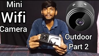 mini wifi camera  outdoor  ये तो ए वन क्वॉलिटी हे भाई unbelievable quality 😱 [upl. by Ytiak968]