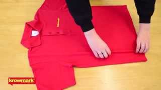 How to fold a polo shirt fast [upl. by Berky]