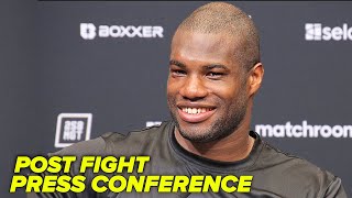 Daniel Dubois FIRST WORDS on KO of Joshua at Post Fight Press Conference [upl. by Lauryn]