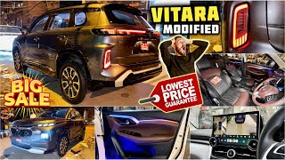 2024 Grand Vitara Sigma Base to Top Modification ✅ Grand Vitara Sigma Modified ✅ [upl. by Elicec390]